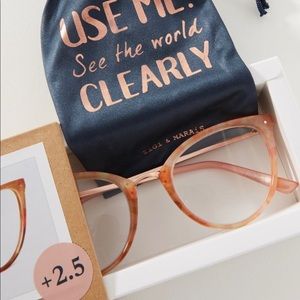 ANTHROPOLOGIE- Glasses x1.50 magnification. NWT